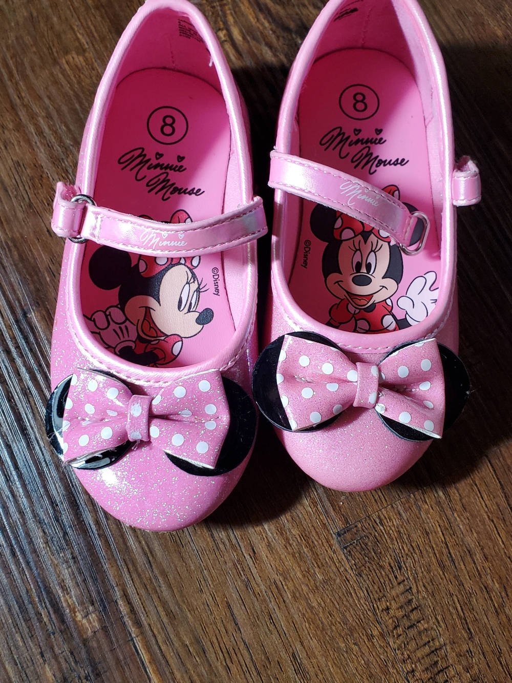 Target Pink Minnie Mouse Mary Jane Shoes